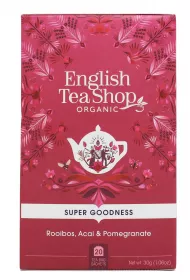 English Tea Shop Herbata Rooibos, Acai and Pomegranate 20 x 1,5 g Bio
