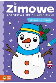 Ba�wanek i przyjaciele. Zimowe kolorowanki z naklejkami