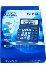 Titanum Kalkulator biurowy. TG-8432 Taxo czarny