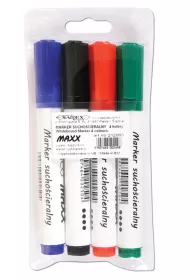 Cresco Marker sucho�cieralny Maxx 4 szt.