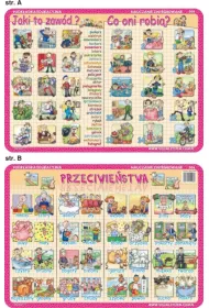 Visual System Podk�adka edukacyjna. Przeciwie�stwa, zawody