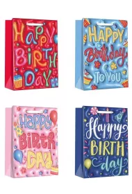 W&k Torebka prezentowa L Birthday