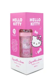 Patio Kubek z rurk� 450ml Hello Kitty Light Pink