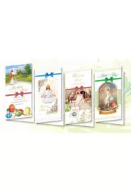 Top Graphic Karnet DL De Lux Wielkanoc religia 10 szt.