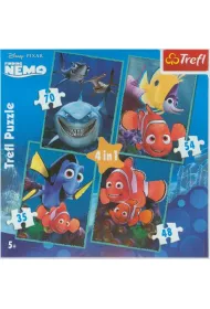 Puzzle 4w1 - Nemo (35+48+54+70 el.) Trefl
