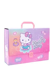 Patio Teczka przestrzenna tekturowa z gumk� A4 Hello Kitty Pink wz�r 3