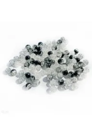 dpCraft Koraliki szklane sp�kane mix 8mm 100 szt.
