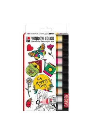 Marabu Farby witra�owe Garden 25ml 10 kolor�w