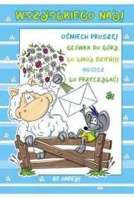 Stamp Karnet Smile B6 + koperta. Wz�r nr 02