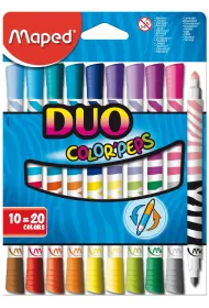 Maped Flamastry colorpeps duo 20 kolor�w