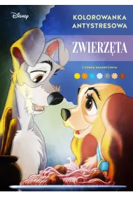 Kolorowanka antystresowa. Zwierz�ta. Disney