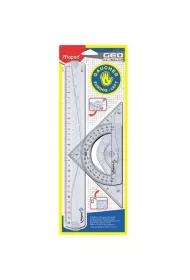 Maped Zestaw Geometric dla lewor�cznych: linijka/ekierka/k�tomierz 4 elementy