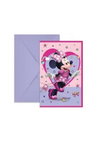 Godan Zaproszenia Myszka Minnie Junior 6 szt.