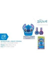 Zestaw suszarka do paznokci + 2 lakiery + naklejki Stitch SI0095GG KIDS EUROSWAN