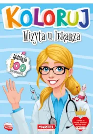 Wizyta u lekarza. Koloruj