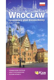 Wroc�aw - plan kieszonkowy rysunkowy PL - 2025