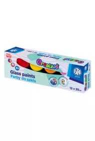 Farby do szka Astra Creativo 12x20 ml
