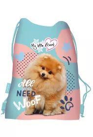 St. Majewski Worek na obuwie My Little Friend Fluffy Dog