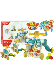 Stolik edukacyjny pchacz 4w1 LeanToys