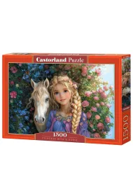 Puzzle 1500 Princess With A Horse Castorland