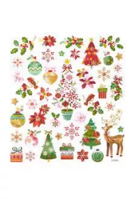 Dalprint Naklejki �wi�ta metalic mix 15x22 cm