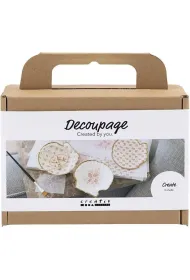 Zestaw do decoupage Muszle Ma��y Stepp