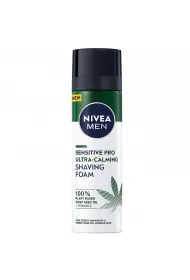 Nivea Men Sensitive Pro Ultra-Calming Shaving Foam pianka do golenia z olejem z nasion konopnych 200 ml