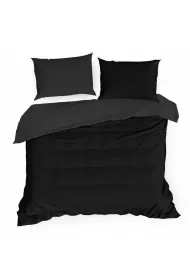 Eurofirany B.b. Choczyscy Sp.J. Pociel NOVA3 czarna 180x200 + 2x 70x80 cm