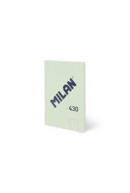 Milan Zeszyt klejony A5/48K linia zielony