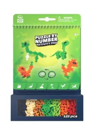 Klocki Plus-Plus puzzle by number dinozaury 125el