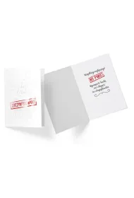 Kukartka Karnet B6 PP-2181 Urodziny, zdezynfekowano, covid