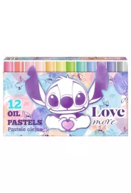 CoolPack Pastele olejne Disney Fashion Stitch Pastel 12 kolor�w