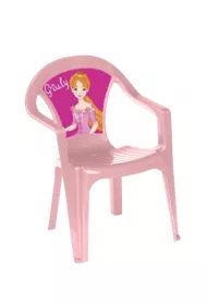 Krzese�ko plastikowe pastel r�owy 3Toysm