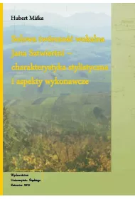 Solowa tw�rczo�� wokalna Jana Sztwiertni + CD