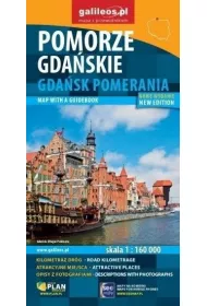 Pomorze gda�skie. Mapa z przewodnikiem w skali 1:160 000 (wersja polsko-angielska)