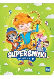 Supersmyki. Poziom B. Karty pracy cz 4