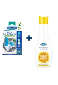 Dr. Beckmann Kula do suszarek do prania i perfumy do prania Lato Zestaw 250 ml + 50 ml