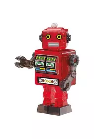 Puzzle 3D 39 el. Crystal Robot czerwony Bard Centrum Gier