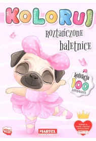 Rozta�czone baletnice. Koloruj