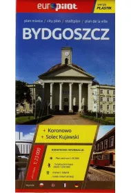 Bydgoszcz plan miasta 1:23 000 Koronowo Solec Kujawski/Europilot/plastik