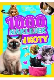 1000 naklejek. Koty. National Geographic Kids