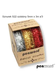 Polsirhurt Sznurek ozdobny S22 5mm x 3m mix