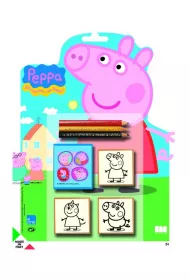 Multiprint. Peppa Pig. Piecz�tki shaped blister 3 sztuki