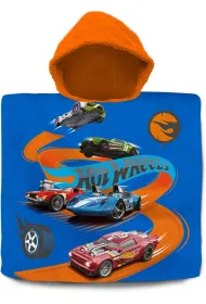 Poncho k�pielowe Hot Wheels 120x60 cm HW00013