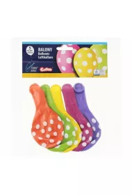 Godan Balony Premium Grochy 5 szt.