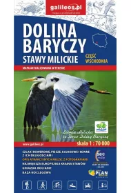Mapa - Dolina Baryczy, cz�� wschodnia 1:70 000