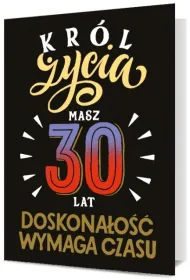 Pan Dragon Karnet Urodziny 30 m�skie B6-1898