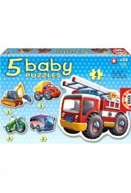 Puzzle 5w1 Pojazdy Educa