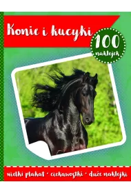 100 naklejek. Konie i kucyki