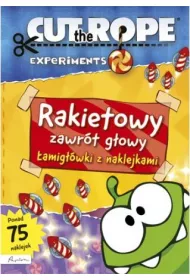 CUT THE ROPE RAKIETOWY ZAWROT GLOWY LAMIGLOWKI Z NAKLEJKAMI-PAPILON * *
